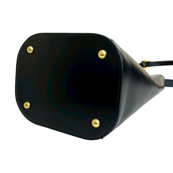 Saint Laurent Yves YSL Logo Leather Shoulder Bag - Picture 8 of 10